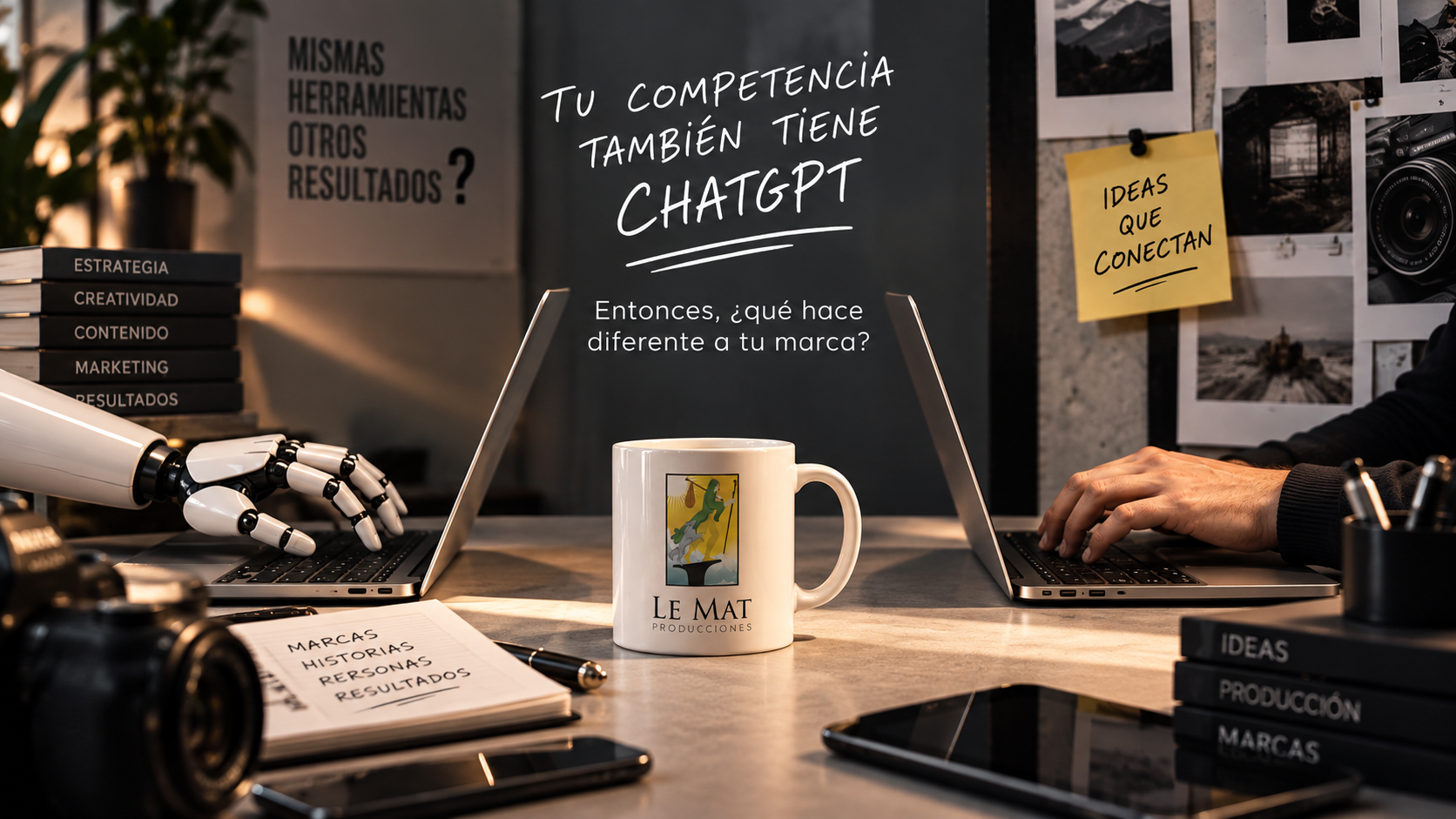 Tu competencia también tiene ChatGPT: entonces, ¿qué hace diferente a tu marca?
